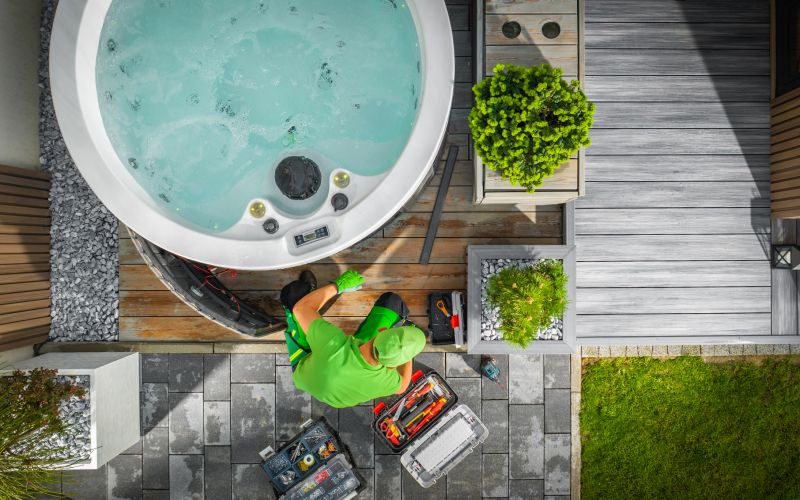 Hot Tub Lid Repair